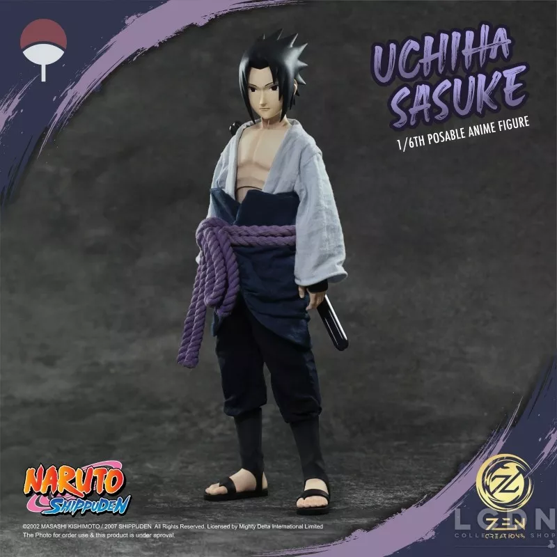 Naruto Shippuden Collectible Action Figurine 1/6 Sasuke Uchiha Zen Creations PAF003