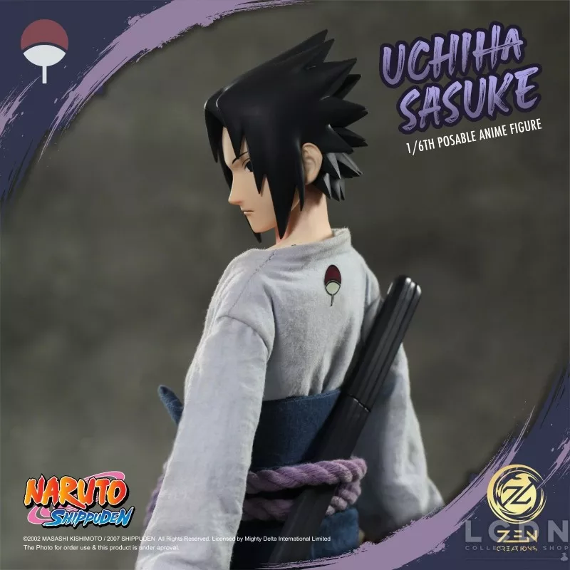 Naruto Shippuden Collectible Action Figurine 1/6 Sasuke Uchiha Zen Creations PAF003
