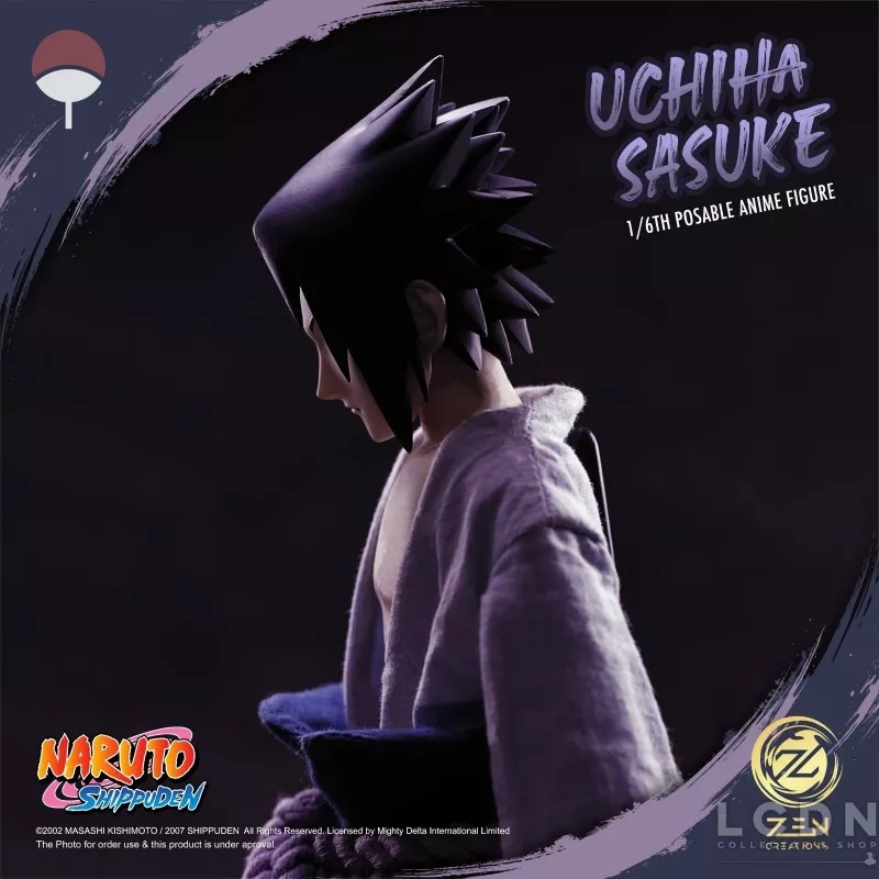 Naruto Shippuden Collectible Action Figurine 1/6 Sasuke Uchiha Zen Creations PAF003