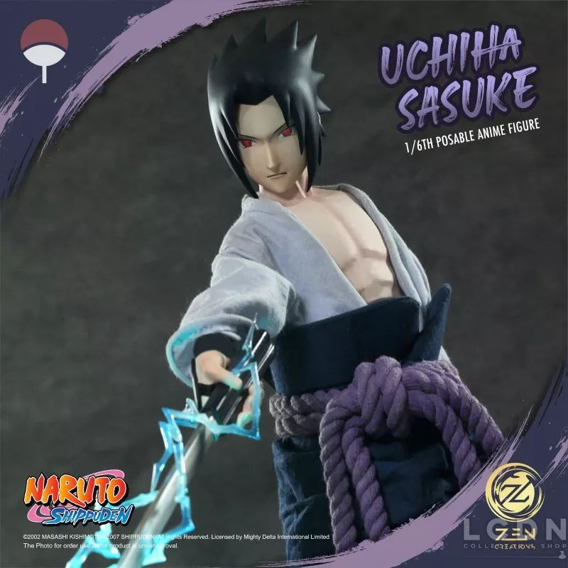 Naruto Shippuden Collectible Action Figurine 1/6 Sasuke Uchiha Zen Creations PAF003