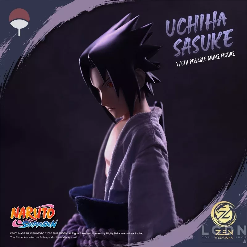 Naruto Shippuden Collectible Action Figurine 1/6 Sasuke Uchiha Zen Creations PAF003