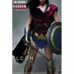 Figure Box 1/6 Scale Red Wired Cape For Wonder Woman