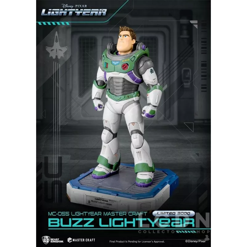 Figurine Buzz l'Éclair Super Armure, Toy Story