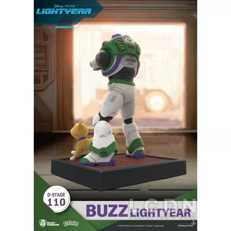Disney Buzz L&#039;éclair (Lightyear) Diorama D-Stage Buzz L&#039;éclair 15cm
