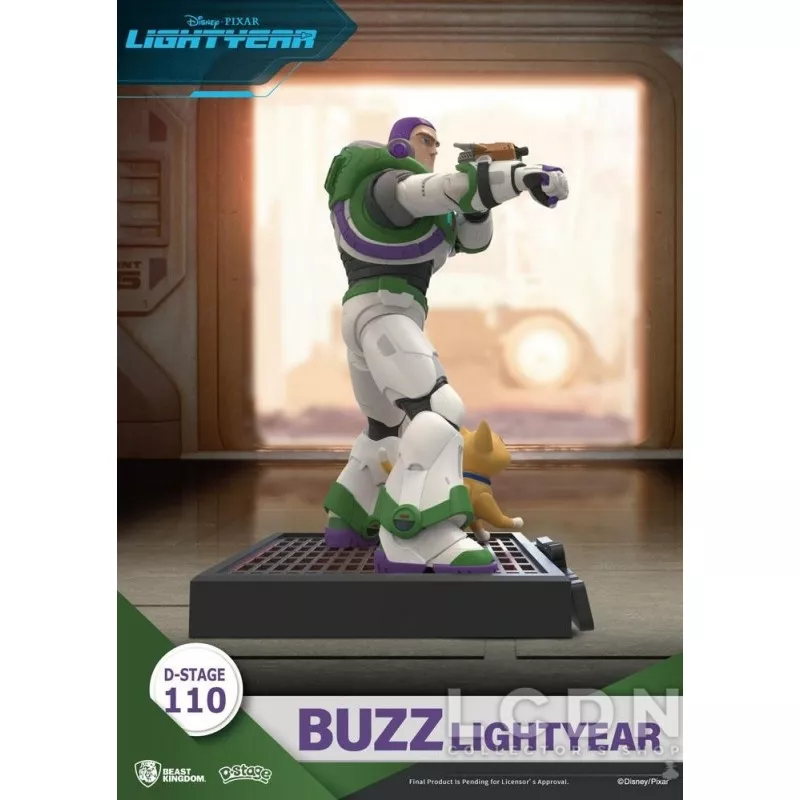 Disney Buzz L&#039;éclair (Lightyear) Diorama D-Stage Buzz L&#039;éclair 15cm