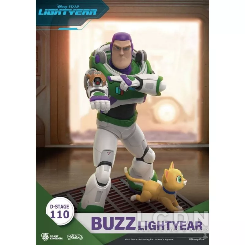Disney Buzz L&#039;éclair (Lightyear) Diorama D-Stage Buzz L&#039;éclair 15cm