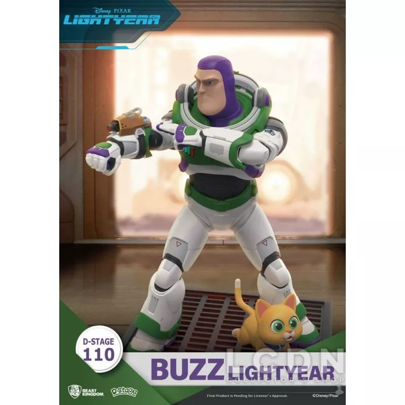 Disney Buzz L&#039;éclair (Lightyear) Diorama D-Stage Buzz L&#039;éclair 15cm