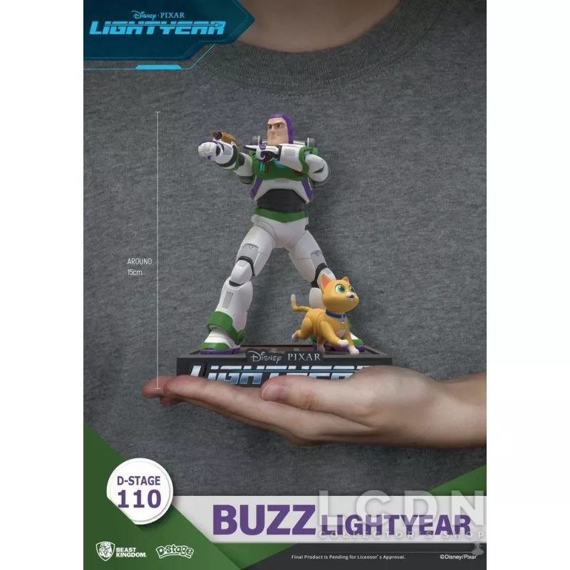 Disney Buzz L&#039;éclair (Lightyear) Diorama D-Stage Buzz L&#039;éclair 15cm