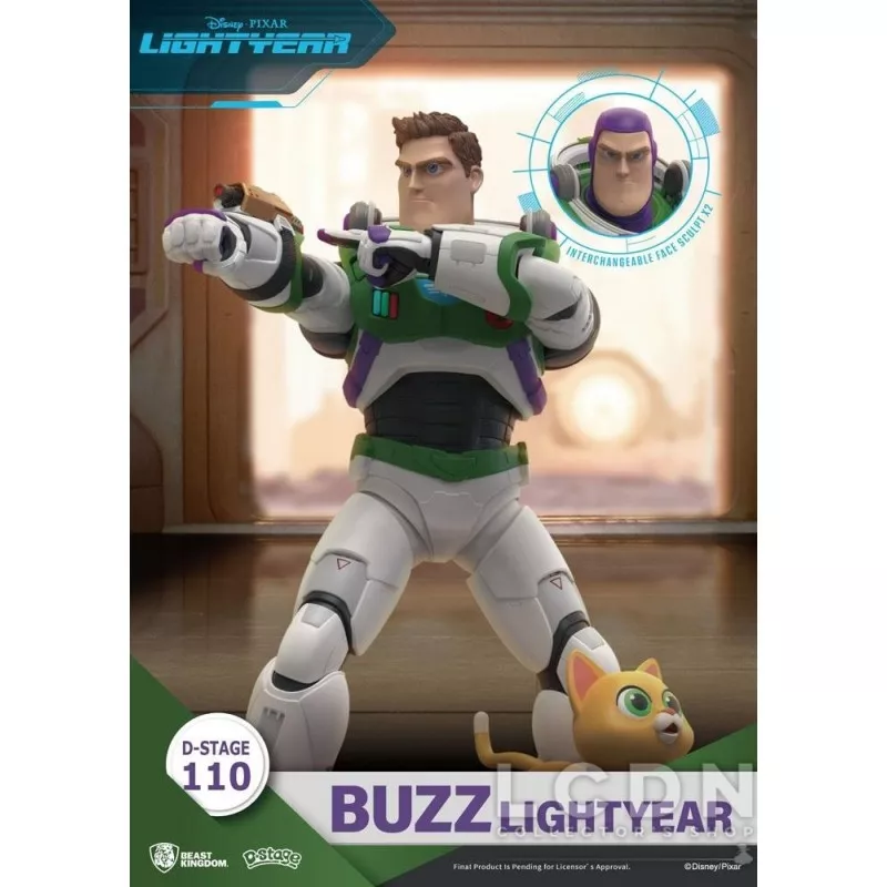 Disney Buzz L&#039;éclair (Lightyear) Diorama D-Stage Buzz L&#039;éclair 15cm