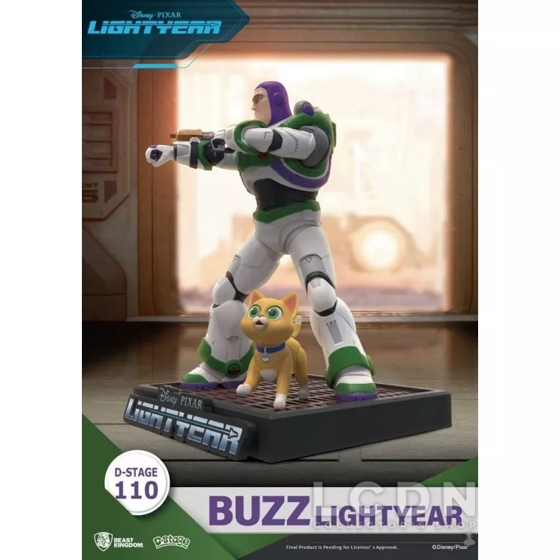 Disney Buzz L&#039;éclair (Lightyear) Diorama D-Stage Buzz L&#039;éclair 15cm