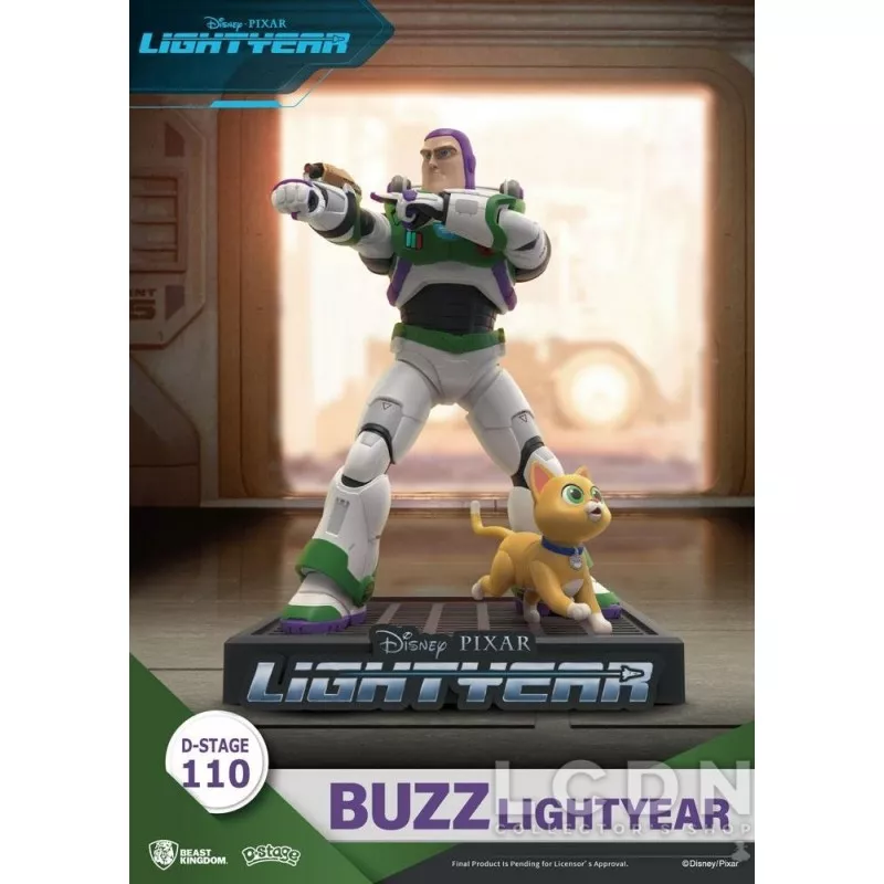 Disney Buzz L&#039;éclair (Lightyear) Diorama D-Stage Buzz L&#039;éclair 15cm