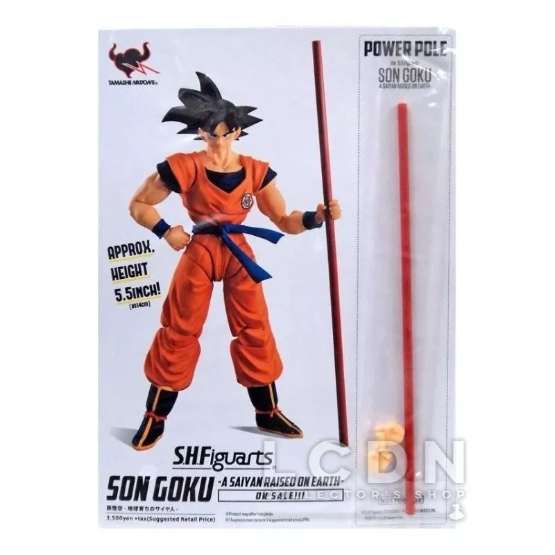 Figurine Son Goku avec baton +/- 22 cm - Dragon Ball Z