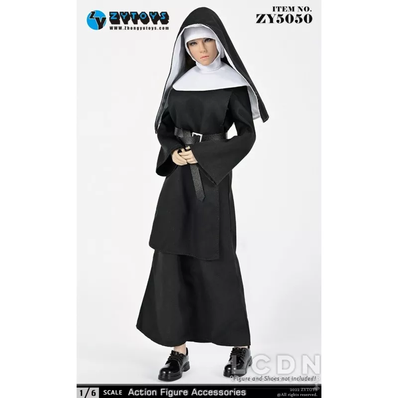 Clothing set 1/6 Nun Clothes ZY TOYS ZY5050