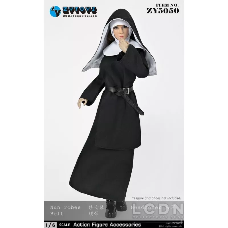 Clothing set 1/6 Nun Clothes ZY TOYS ZY5050