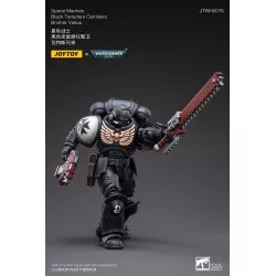 Warhammer 40k Action Figure 1/18 Space Marines Black Templars Outriders Brother Valtus Joytoy 14cm
