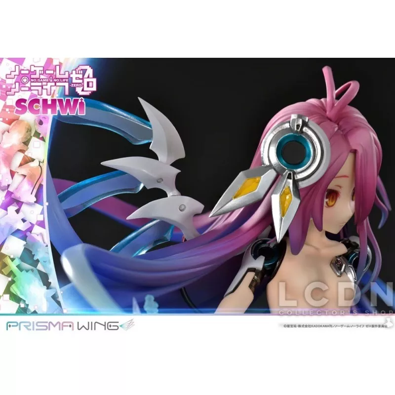 No Game No Life Statue Prisma Wing 1/7 Schwi 26cm
