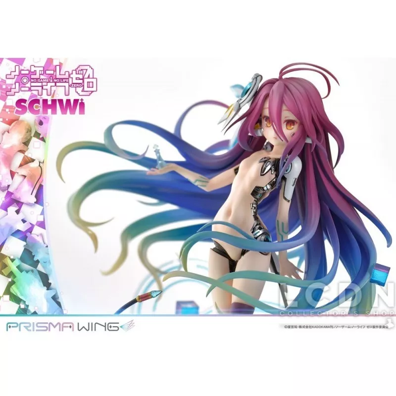 No Game No Life Statue Prisma Wing 1/7 Schwi 26cm