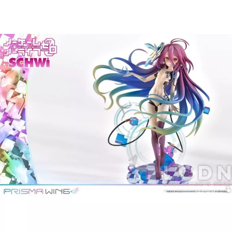 No Game No Life Statue Prisma Wing 1/7 Schwi 26cm