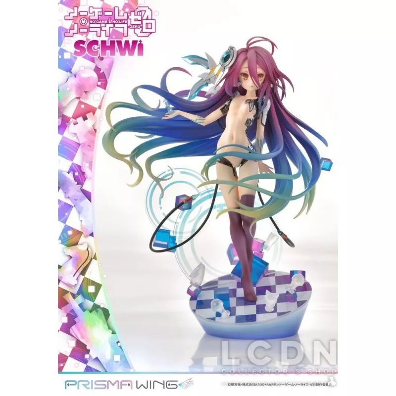 No Game No Life Statue Prisma Wing 1/7 Schwi 26cm