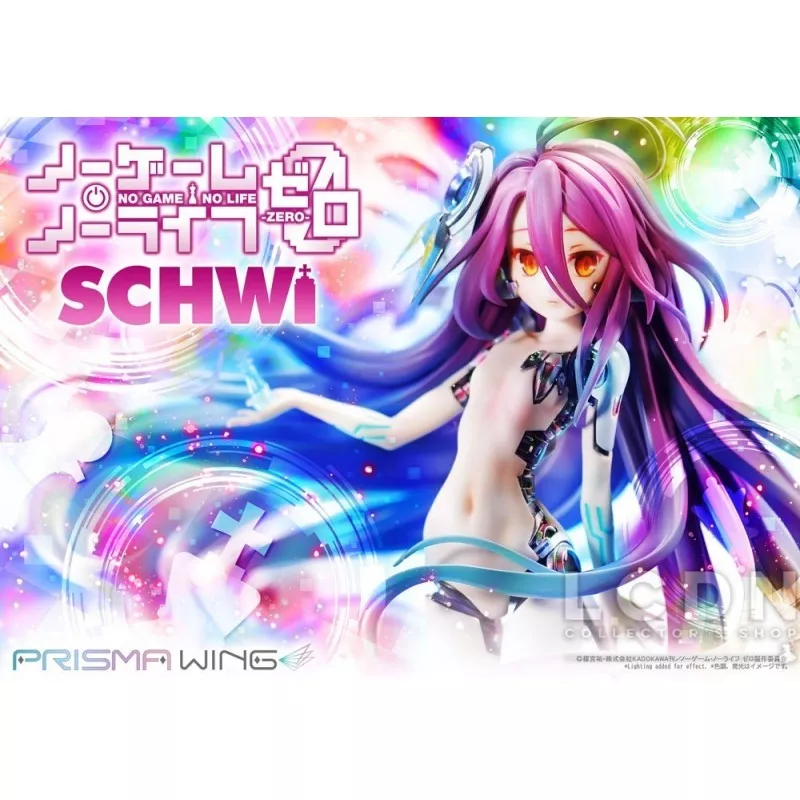 No Game No Life Statue Prisma Wing 1/7 Schwi 26cm
