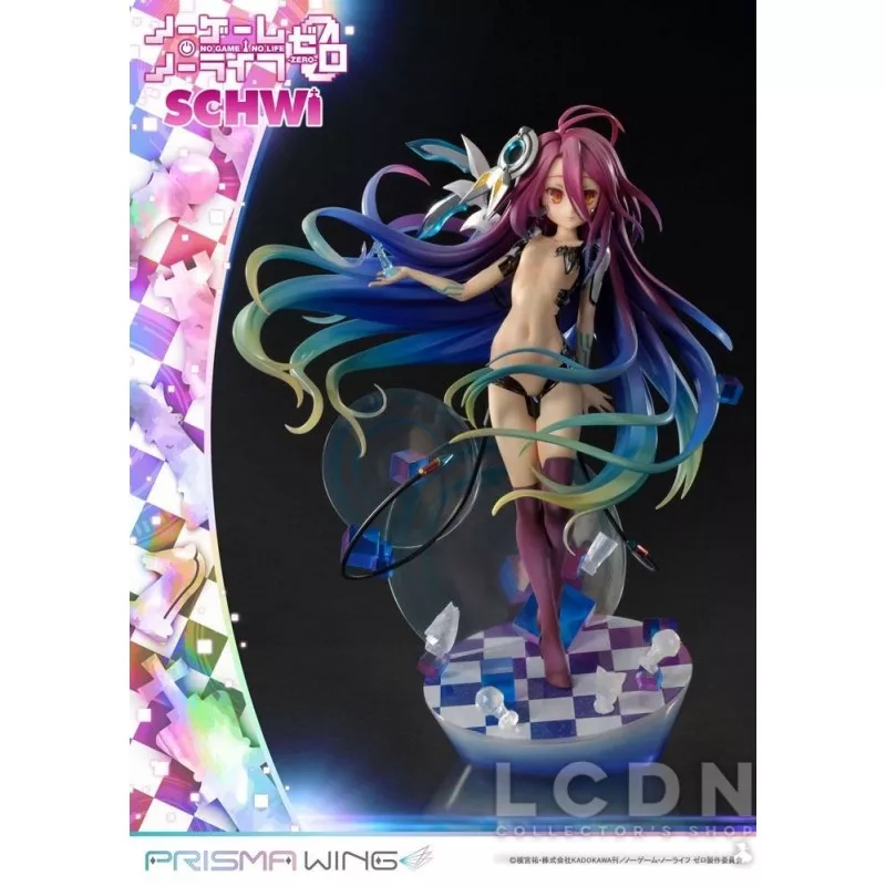 No Game No Life Statue Prisma Wing 1/7 Schwi 26cm