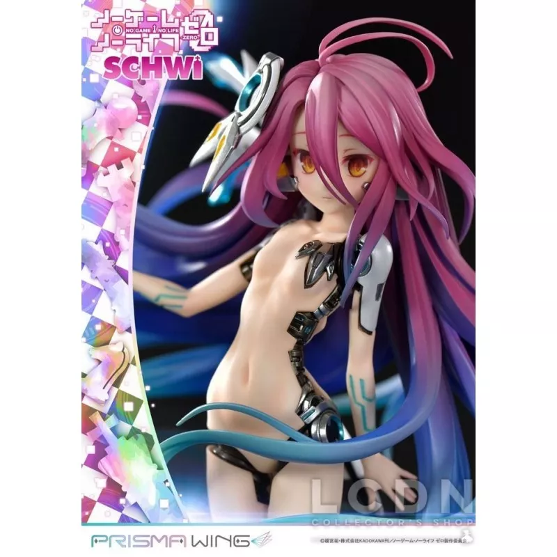 No Game No Life Statue Prisma Wing 1/7 Schwi 26cm
