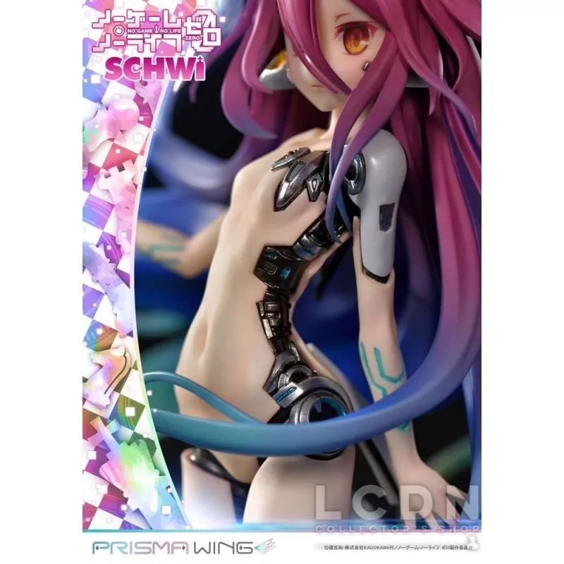 No Game No Life Statue Prisma Wing 1/7 Schwi 26cm