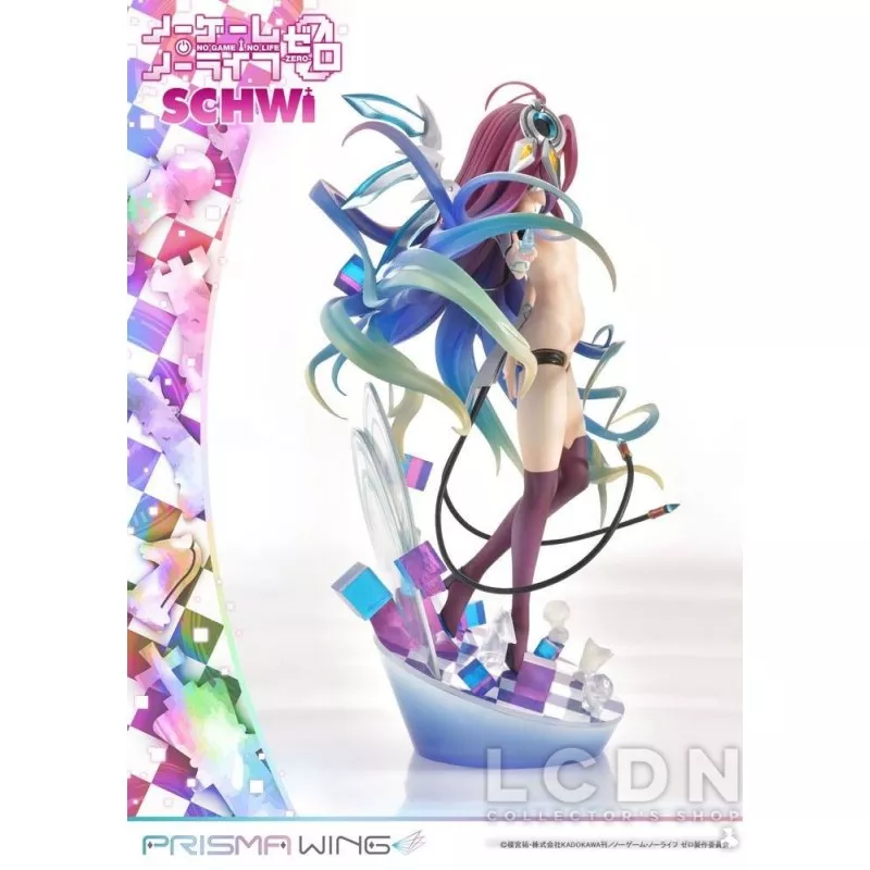 No Game No Life Statue Prisma Wing 1/7 Schwi 26cm