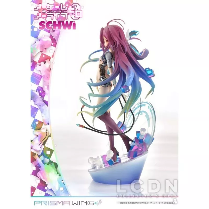 No Game No Life Statue Prisma Wing 1/7 Schwi 26cm
