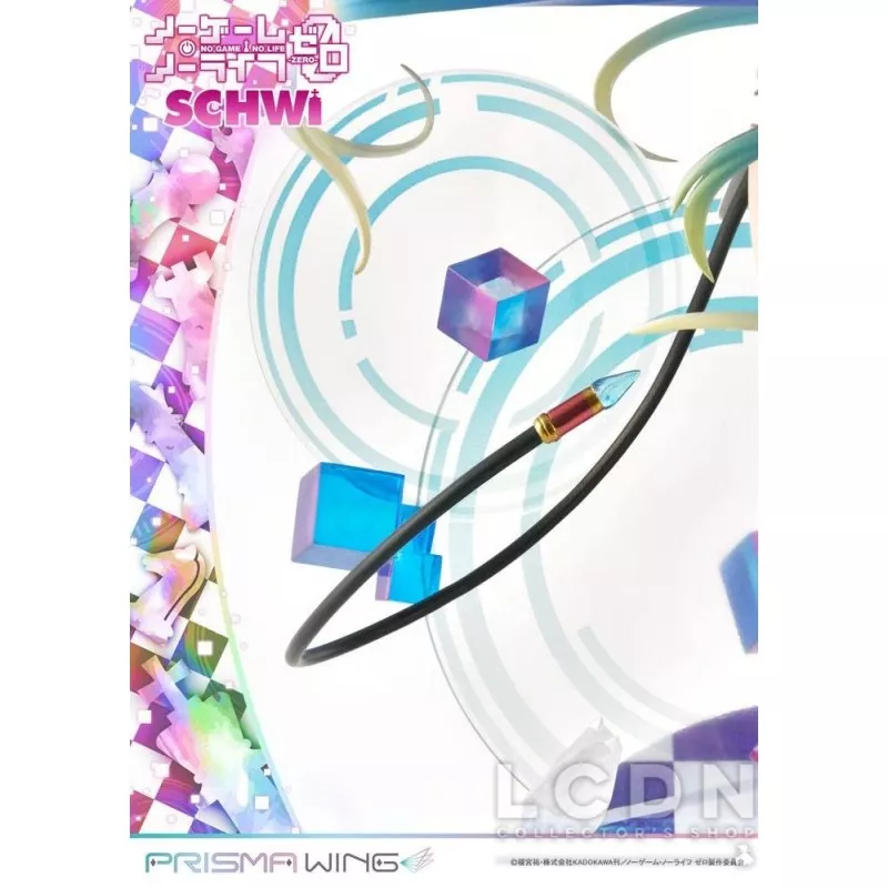 No Game No Life Statue Prisma Wing 1/7 Schwi 26cm