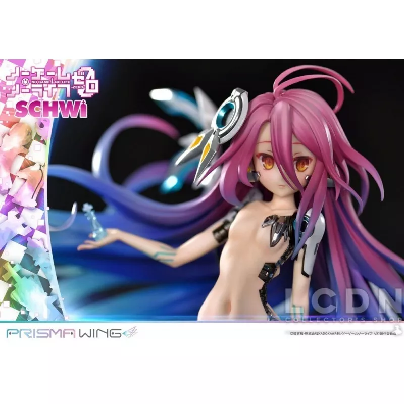 No Game No Life Statue Prisma Wing 1/7 Schwi 26cm