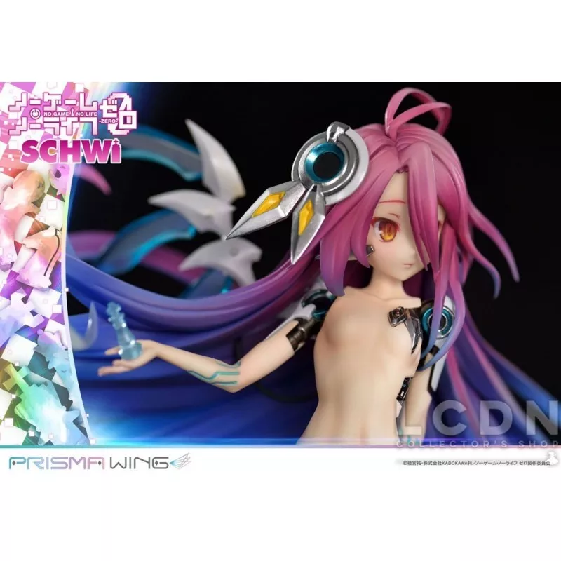 No Game No Life Statue Prisma Wing 1/7 Schwi 26cm