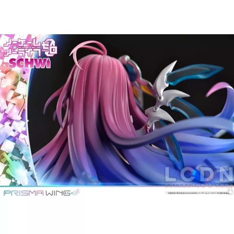 No Game No Life Statue Prisma Wing 1/7 Schwi 26cm