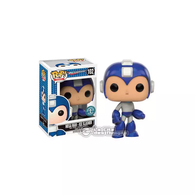 MegaMan Pop Mega Man Ice Slasher Limited Edition Vynil Figure