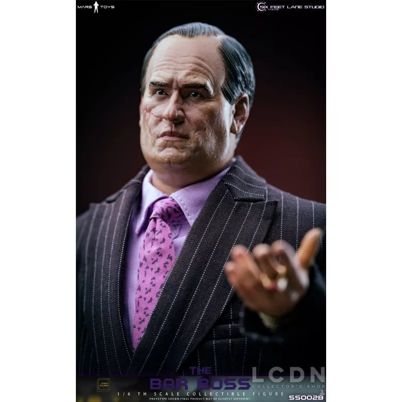 The Bar Boss Pack de 2 Collectibles Action Figurines 1/6 Mars Toys x Six Feet Lane Studio SS002C