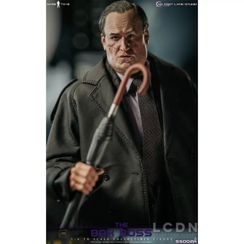 The Bar Boss Pack de 2 Collectibles Action Figurines 1/6 Mars Toys x Six Feet Lane Studio SS002C