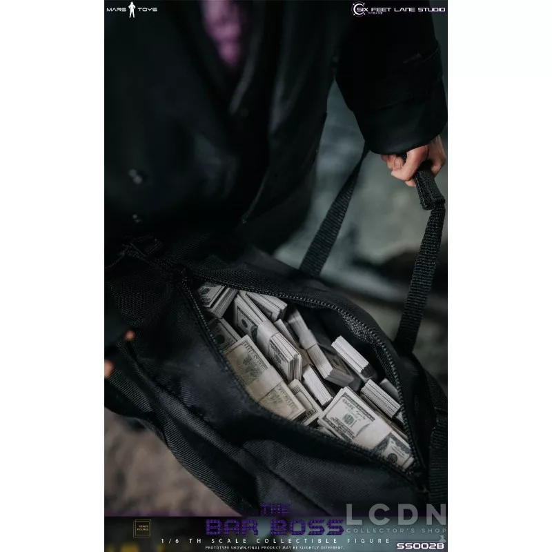 The Bar Boss Pack de 2 Collectibles Action Figurines 1/6 Mars Toys x Six Feet Lane Studio SS002C