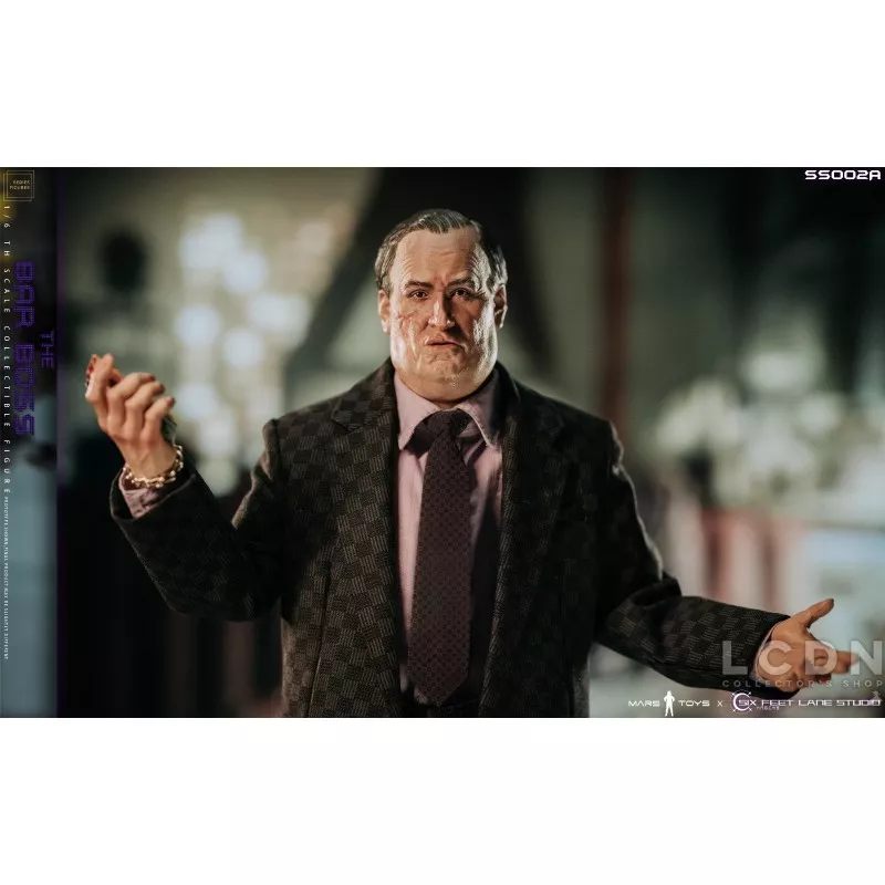 The Bar Boss Pack de 2 Collectibles Action Figurines 1/6 Mars Toys x Six Feet Lane Studio SS002C