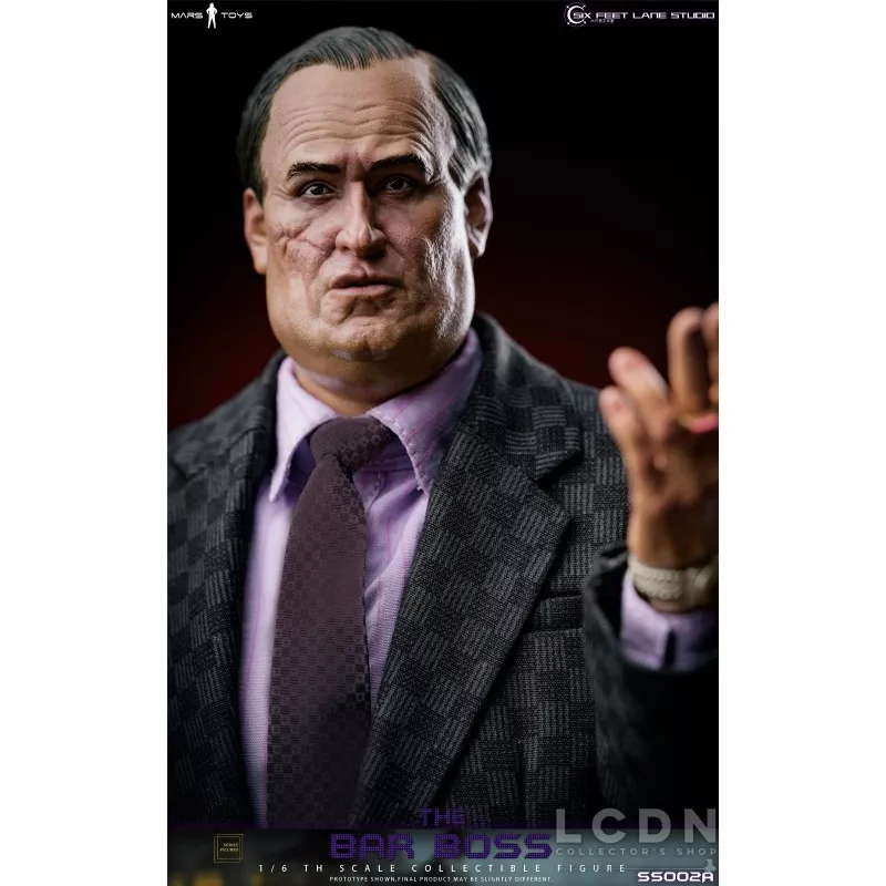 The Bar Boss Pack de 2 Collectibles Action Figurines 1/6 Mars Toys x Six Feet Lane Studio SS002C