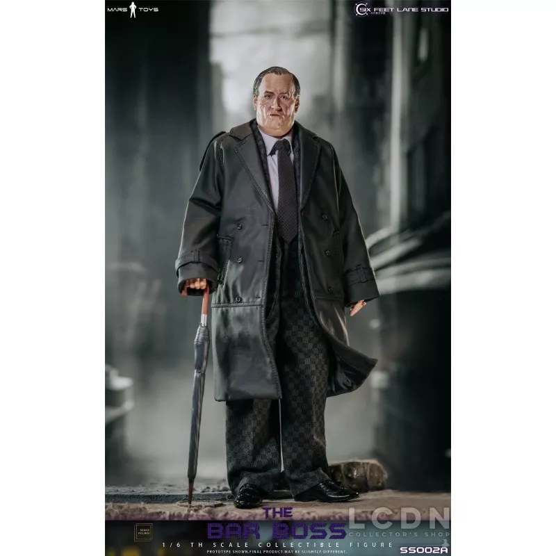 The Bar Boss Pack de 2 Collectibles Action Figurines 1/6 Mars Toys x Six Feet Lane Studio SS002C