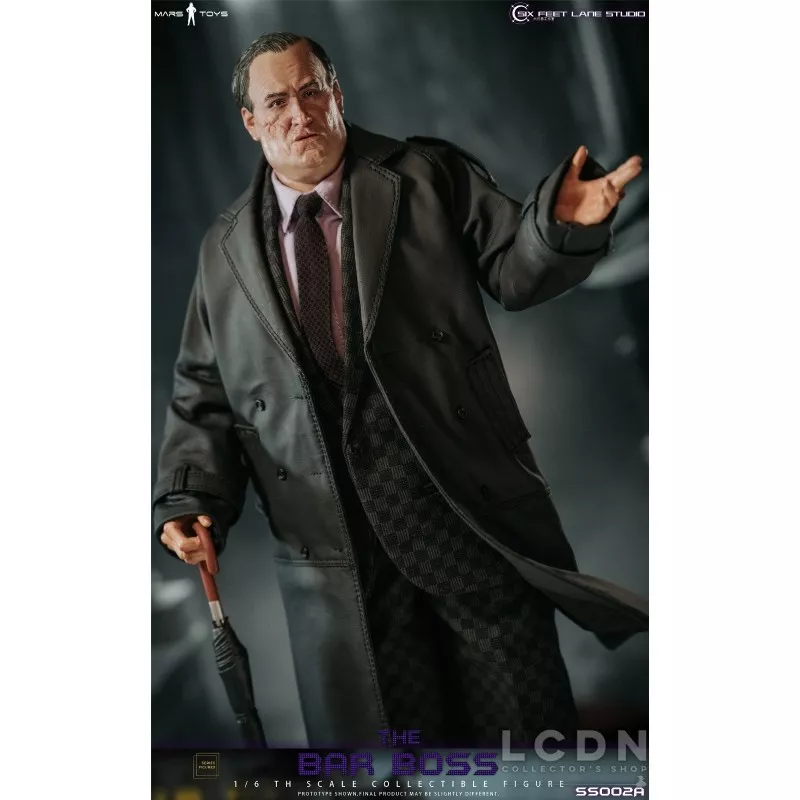 The Bar Boss Pack de 2 Collectibles Action Figurines 1/6 Mars Toys x Six Feet Lane Studio SS002C