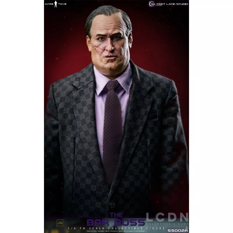 The Bar Boss Pack de 2 Collectibles Action Figurines 1/6 Mars Toys x Six Feet Lane Studio SS002C