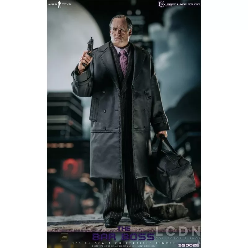 The Bar Boss Pack de 2 Collectibles Action Figurines 1/6 Mars Toys x Six Feet Lane Studio SS002C