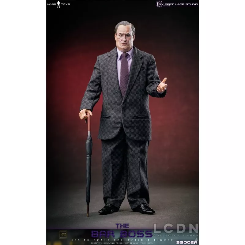The Bar Boss Pack de 2 Collectibles Action Figurines 1/6 Mars Toys x Six Feet Lane Studio SS002C