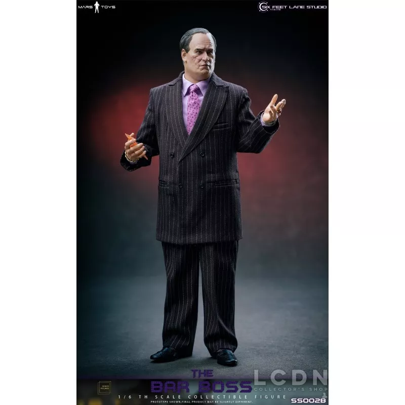 The Bar Boss Pack de 2 Collectibles Action Figurines 1/6 Mars Toys x Six Feet Lane Studio SS002C