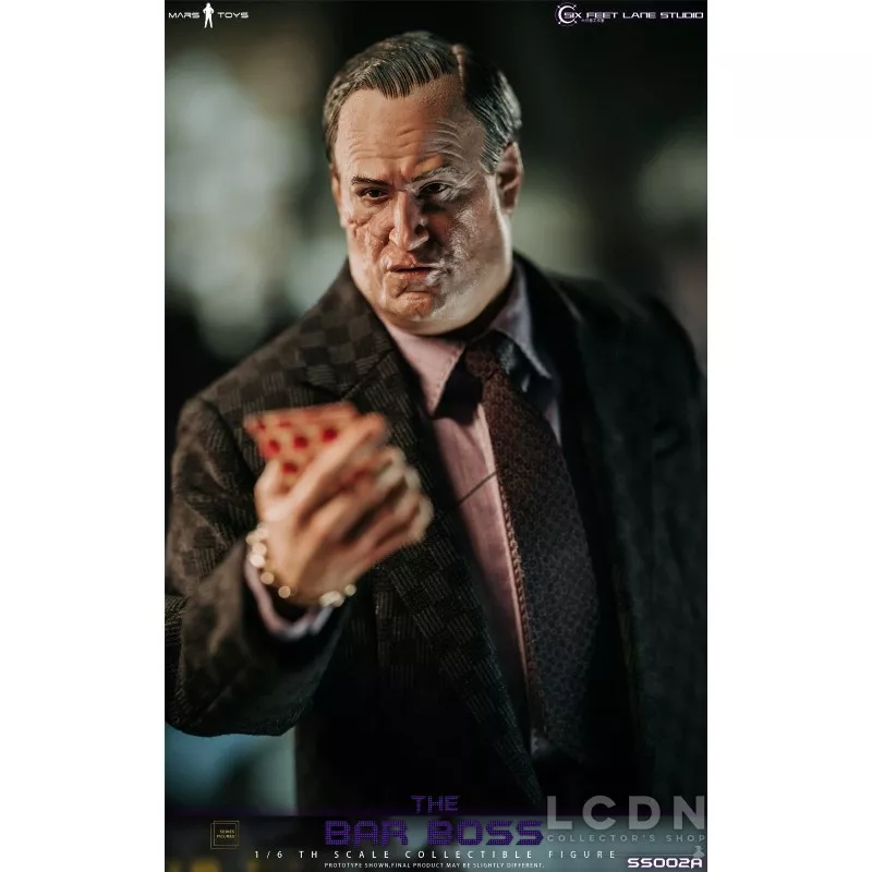 The Bar Boss Pack de 2 Collectibles Action Figurines 1/6 Mars Toys x Six Feet Lane Studio SS002C