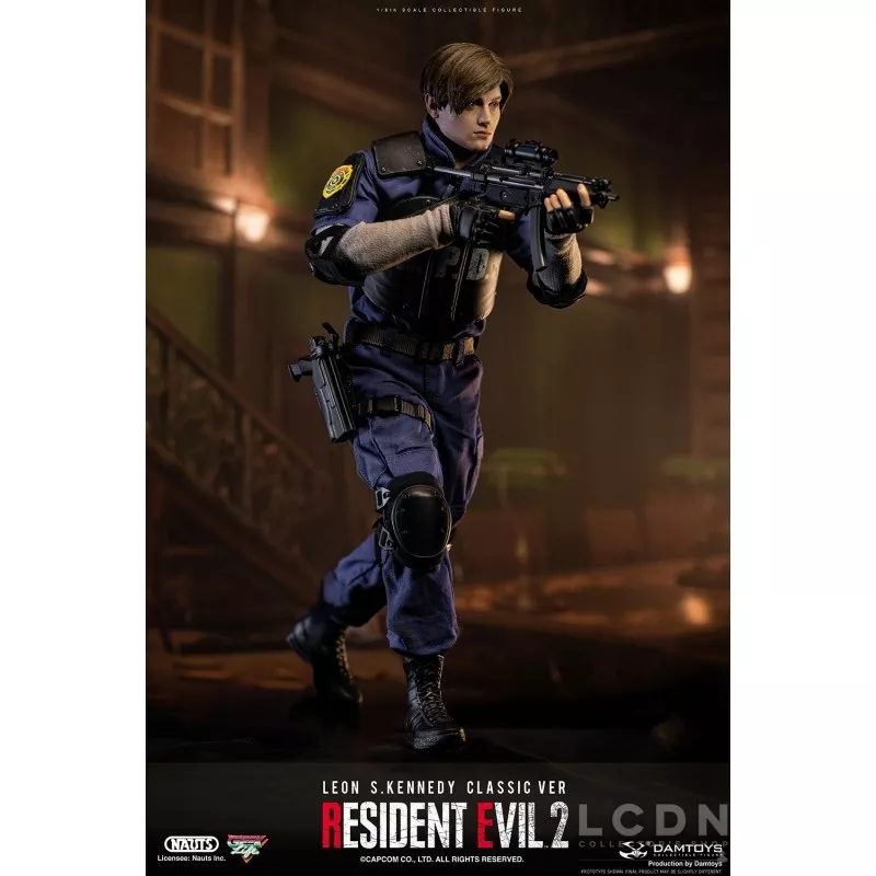 Resident Evil 2 Collectible Action Figure 1/6 Leon S. Kennedy Classic ver NAUTS x DAMTOYS DMS037