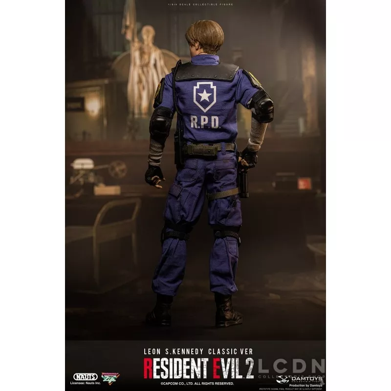 Resident Evil 2 Collectible Action Figure 1/6 Leon S. Kennedy Classic ver NAUTS x DAMTOYS DMS037