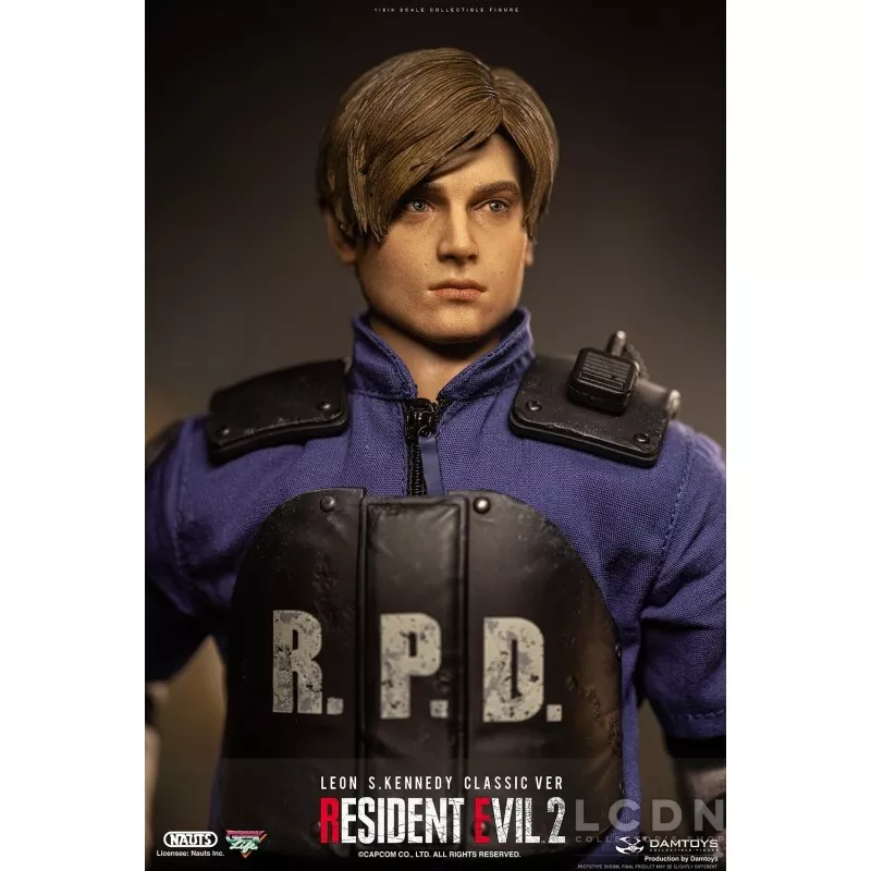 Resident Evil 2 Collectible Action Figure 1/6 Leon S. Kennedy Classic ver NAUTS x DAMTOYS DMS037
