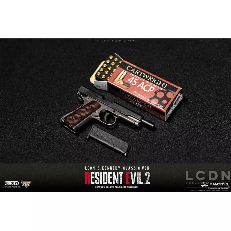Resident Evil 2 Collectible Action Figure 1/6 Leon S. Kennedy Classic ver NAUTS x DAMTOYS DMS037